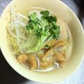 aikikenji's cooksnap of when they made 簡単♫本格鶏皮ラーメン.