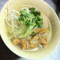 aikikenji's cooksnap of when they made 簡単♫本格鶏皮ラーメン.