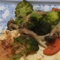 きらり流れ星's cooksnap of when they made 豆腐ステーキきのこソース.