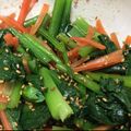 ししプリ's cooksnap of when they made 小松菜と人参のナムル★.
