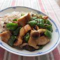 doiko's cooksnap of when they made 塩麹が染込んだ鶏むね肉のヘルシーどんぶり.