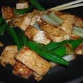 生誕１９７３年独身男's cooksnap of when they made 豆腐とオクラの中華風炒め.