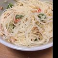 さつがっちょん's cooksnap of when they made オクラとコーンの梅マヨ春雨サラダ.