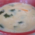 ザネッティー's cooksnap of when they made ◎朝ごはん◎しゃけわかめの豆乳おかゆ.
