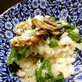 macky_'s cooksnap of when they made 簡単　牡蠣と菜の花のリゾット.