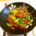 みじとら's cooksnap of when they made アスパラと牛肉のオイスターソース炒め.