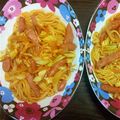 マム's cooksnap of when they made 簡単ナポリタン！.
