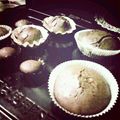 きちがい娘。's cooksnap of when they made バターなし！簡単、チョコチップマフィン.