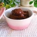 keiO3's cooksnap of when they made 米粉でラム酒香る♪チョコ風クリーム.