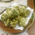 ももんじゃー's cooksnap of when they made ●ブロッコリーの天ぷら●.