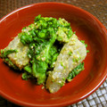 小豆ミルク's cooksnap of when they made 春の味覚♪鯵と菜の花の胡麻和え.