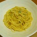 max4995's cooksnap of when they made 簡単パスタ！ゆず胡椒ペペロンチーノ.