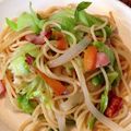 ckky's cooksnap of when they made 春キャベツと新玉葱の塩バターパスタ.