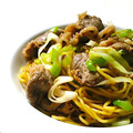 jenis's cooksnap of when they made 牛肉と長ねぎのオイスターソース焼きそば。.