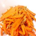 野々山's cooksnap of when they made 簡単！お弁当に！にんじんしりしり.