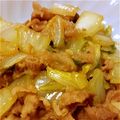 mami5san's cooksnap of when they made 白菜と豚肉の簡単炒め.