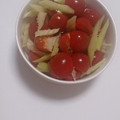 hozunyam's cooksnap of when they made セロリとトマトのマリネ.