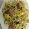 ちょこ５５'s cooksnap of when they made レタスとカニカマのチャーハン.