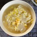 カレル7's cooksnap of when they made 10分☆キャベツと大根のふんわり卵おじや.