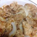 ヒデ12's cooksnap of when they made ☆満腹！俺の豚生姜焼き☆.