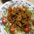 きららっち's cooksnap of when they made 豚ばら肉のカレーソース炒め（サラダ風）.