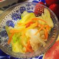miumick's cooksnap of when they made レタスサラダ.