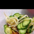よねざわら's cooksnap of when they made 簡単★給食レシピ♪きゅうりとハムのサラダ.