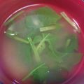 はらぺこウサギのママ's cooksnap of when they made ホウレン草味噌汁.
