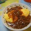 ハンクスさん's cooksnap of when they made カフェ風♪オムライスのハヤシソース.