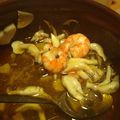 siまりちゃ's cooksnap of when they made ワインに合う！えびときのこのアヒージョ.