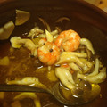 siまりちゃ's cooksnap of when they made ワインに合う！えびときのこのアヒージョ.