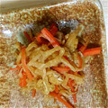 黒犬のミケ's cooksnap of when they made 切り干し大根と人参と油揚げの煮物.