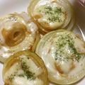 あいやいやい's cooksnap of when they made フライパンで☆玉ねぎの味噌マヨチーズ焼き.