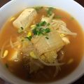 あさともちゃん's cooksnap of when they made ♡豆腐ともやしのｷﾑﾁｽｰﾌﾟ♡.