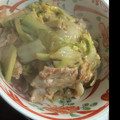 ☆峻希☆'s cooksnap of when they made 豚肉と白菜のオイマヨ炒め.