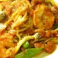 さくさくぷちぷち's cooksnap of when they made ◆海老好きのトマトクリ−ムパスタ◆.