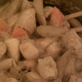 momo1103's cooksnap of when they made ごぼうと鶏と人参の煮物.