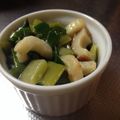sweetぽてと's cooksnap of when they made ニラとちくわのおひたし.