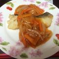 トイピアノ弾きのねこ's cooksnap of when they made 白身魚の甘酢あんかけ♪中華風.