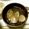 三男一女ママ's cooksnap of when they made はまぐりのお吸い物.