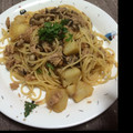 kyara617's cooksnap of when they made 超簡単！ジャガイモとシメジの和風パスタ.
