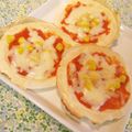 m@n@'s cooksnap of when they made 南部せんべいのピザ♡.