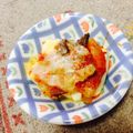 joy09's cooksnap of when they made キムチーズon豆腐グラタン.