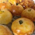 りさりー's cooksnap of when they made 美味しいカボチャパン♪.