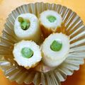 大魔女's cooksnap of when they made ✽お弁当に✽ちくわにアスパラ入れちゃった.