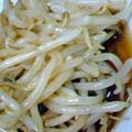 ぶぶくん's cooksnap of when they made 簡単ピリ辛☆もやしの酢の物.