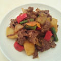 アコレモネード's cooksnap of when they made 新じゃがと牛肉の焼き肉風炒め.