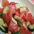 sanatunako's cooksnap of when they made トマトときゅうりのイタリアンおつまみ.