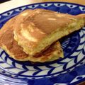 oyuking's cooksnap of when they made 薄力粉で作るバナナパンケーキ.