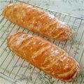 えり812's cooksnap of when they made 手作り米粉入りバゲット.